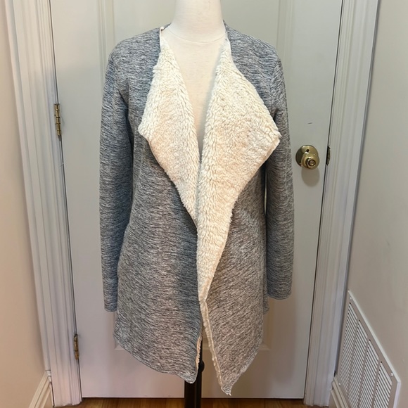 UGG Faux Fur Lined Cardigan - Picture 1 of 5